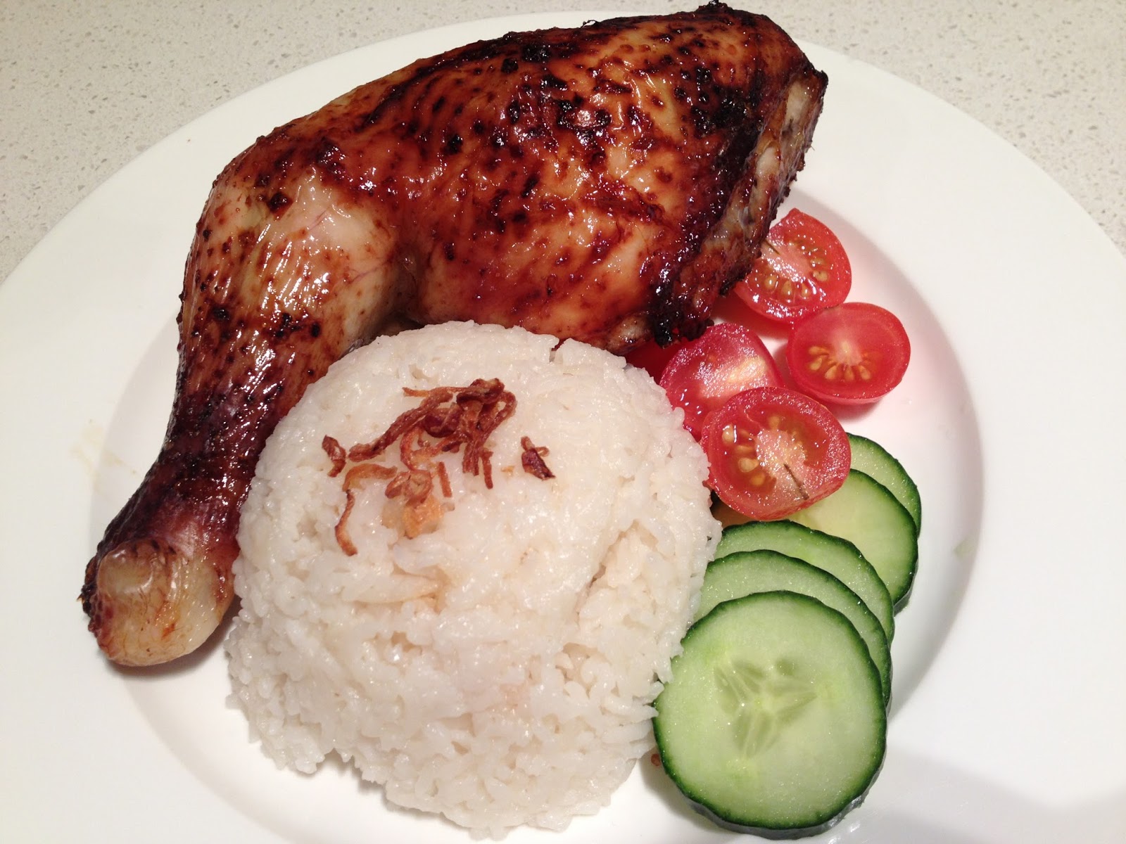 The Bakeanista Hainanese Roasted Chicken Rice