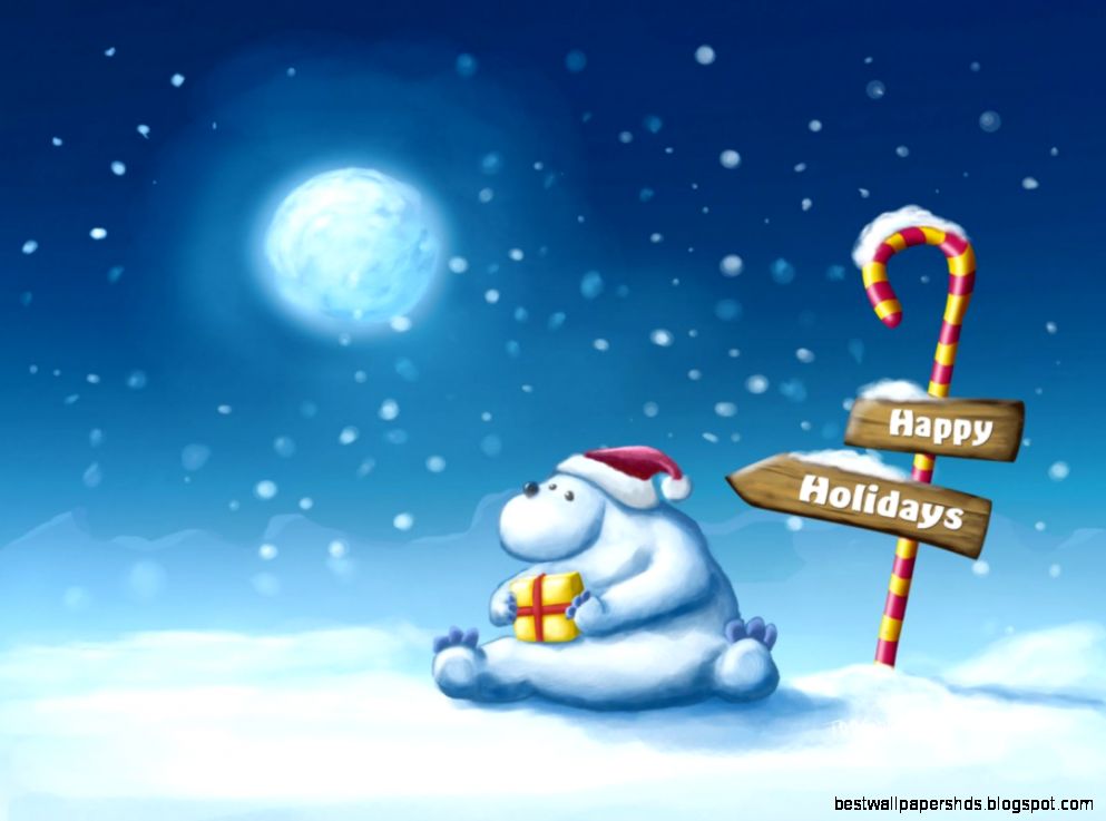 happy holidays cartoon hd happy holidays cartoon hd