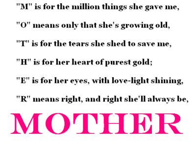 Valentines Day Poems For Mom With Today Being Love Mother thumb