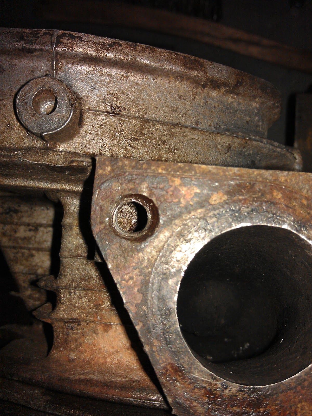 The VW Bug Broken Exhaust stud removal