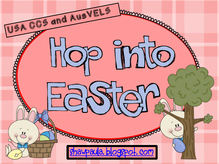 Paula's Place Teaching Resources Hop into Easter