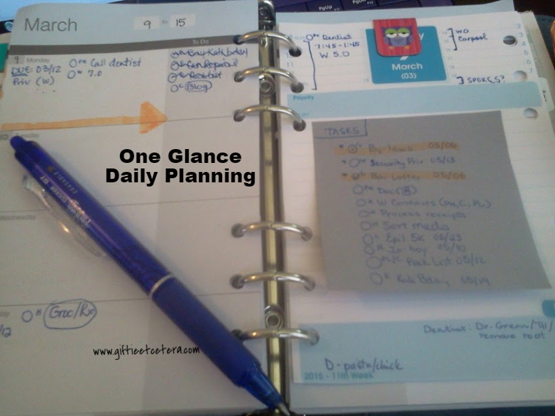daily docket, planner, weekly planning