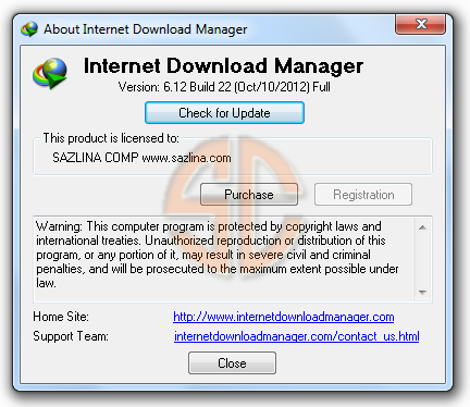 Internet Download Manager 6.12 Build 22 Full Version