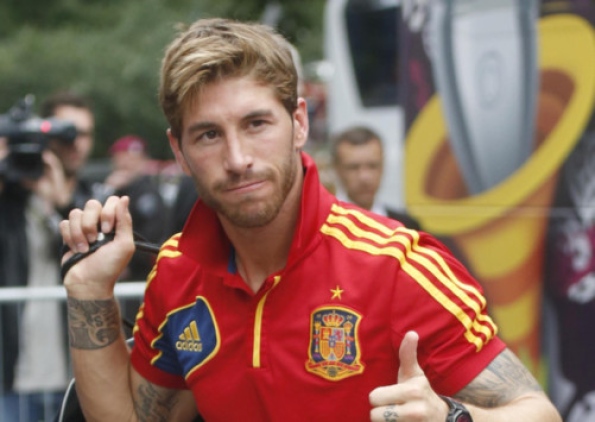 Ramos Shirtless