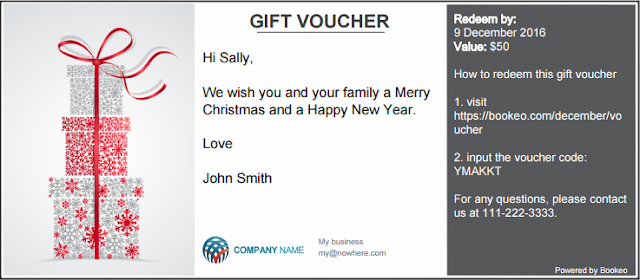 create gift certificate online