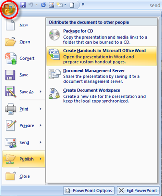 How To Save A Powerpoint As A Pdf Microsoft 2003 Excel