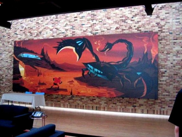 animation on pixar walls