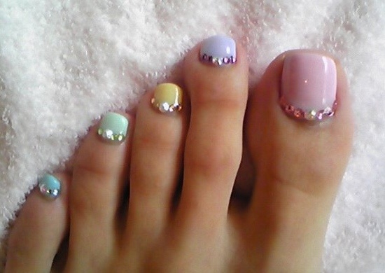 3. Pastel Rainbow Nails for Summer - wide 8