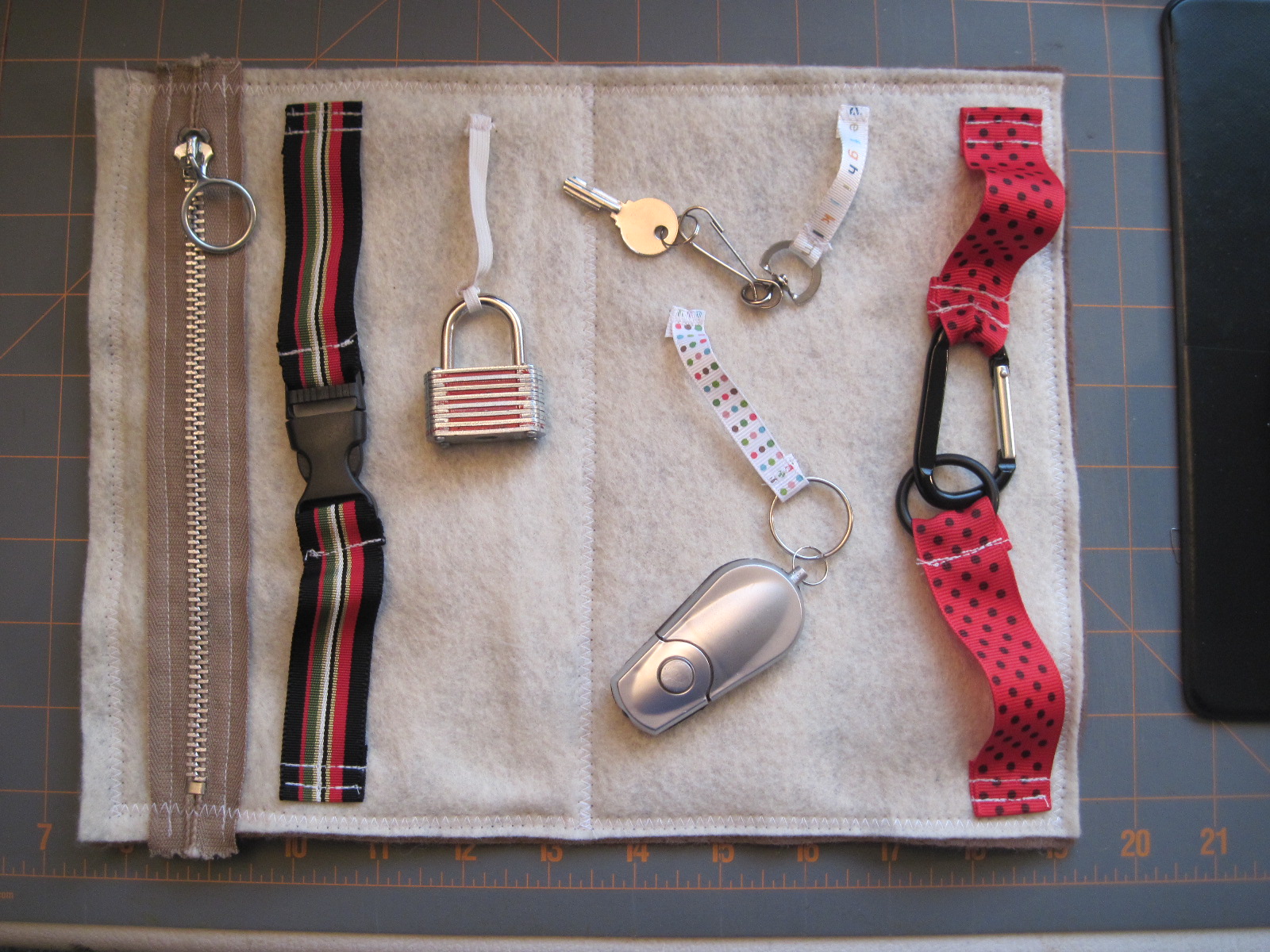 Chaos To Art Busy Bag 5 Hardware