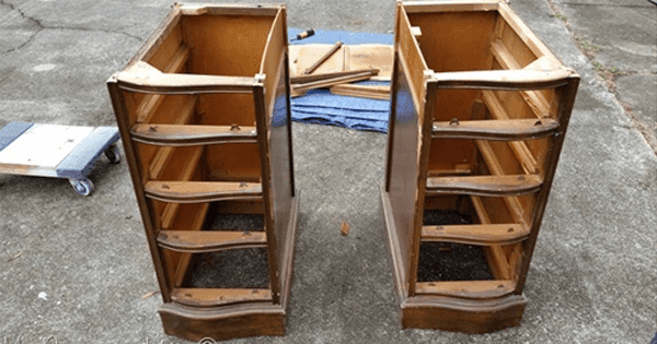 A Clever Way To Repurpose A Desk Diy Craft Projects
