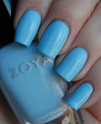 First up is Zoya Blu, a gorgeous, clean baby blue shade. (dsc copy)