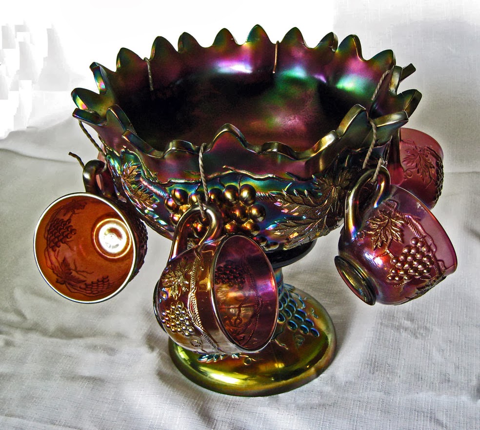 Northwood Carnival glass Collectibles Coach