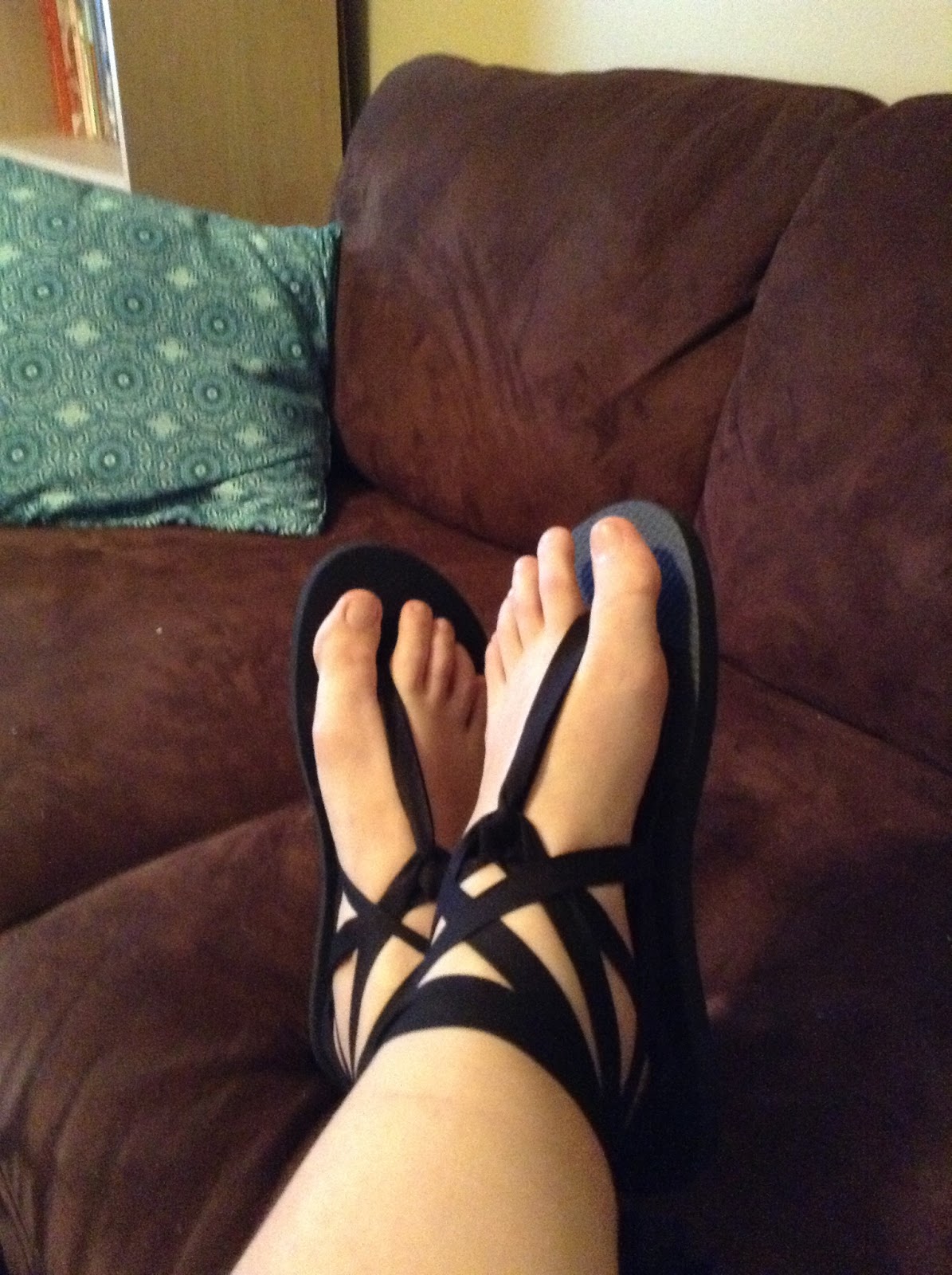 No Other Refuge: DIY Sandals (Made from Cheap Flip Flops)