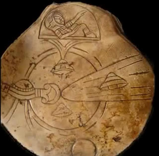 Découverte de portails cachés dans le champ magnétique de la terre. Mayan+UFO+Artifact