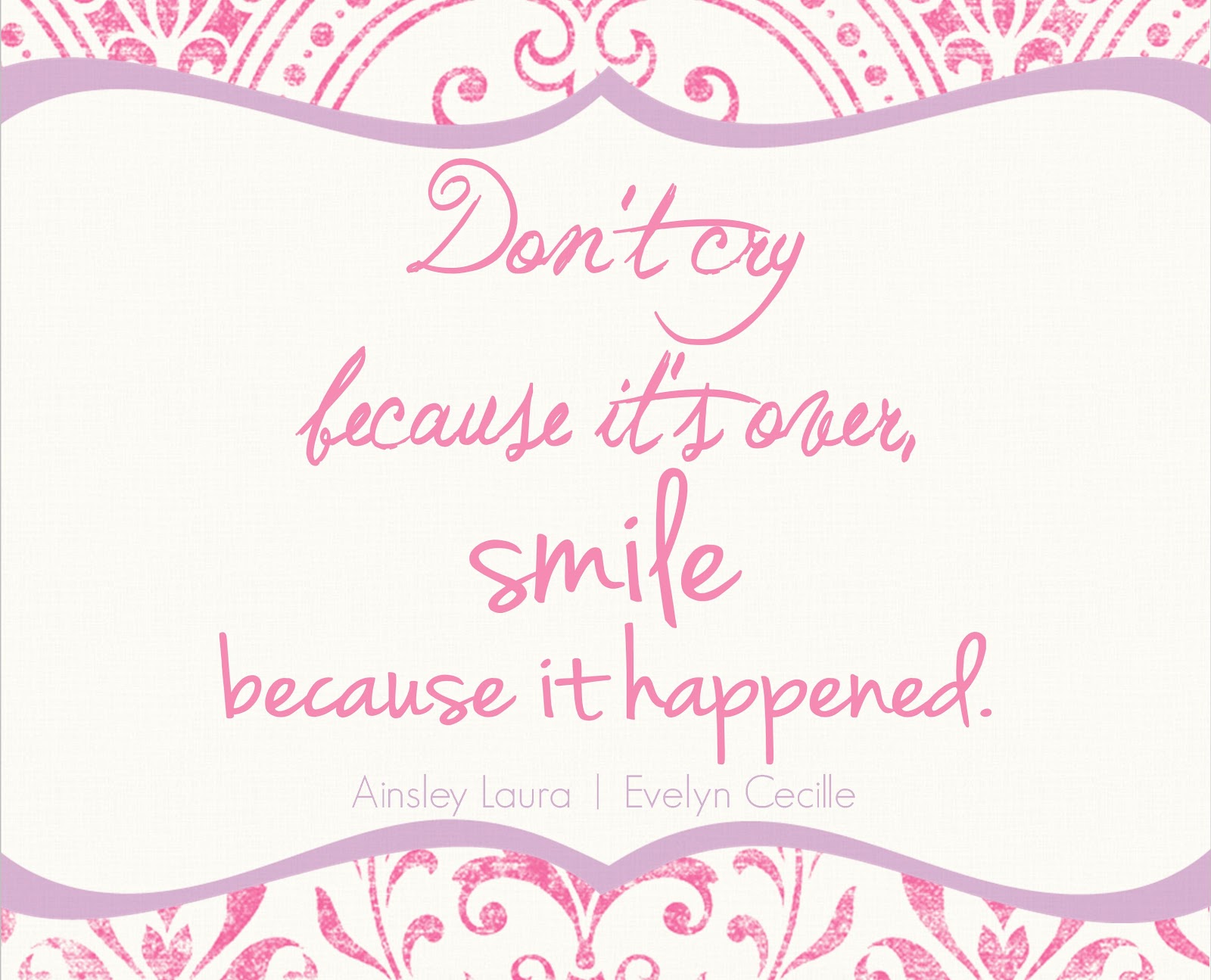 I Smile Because Of You Quotes. QuotesGram