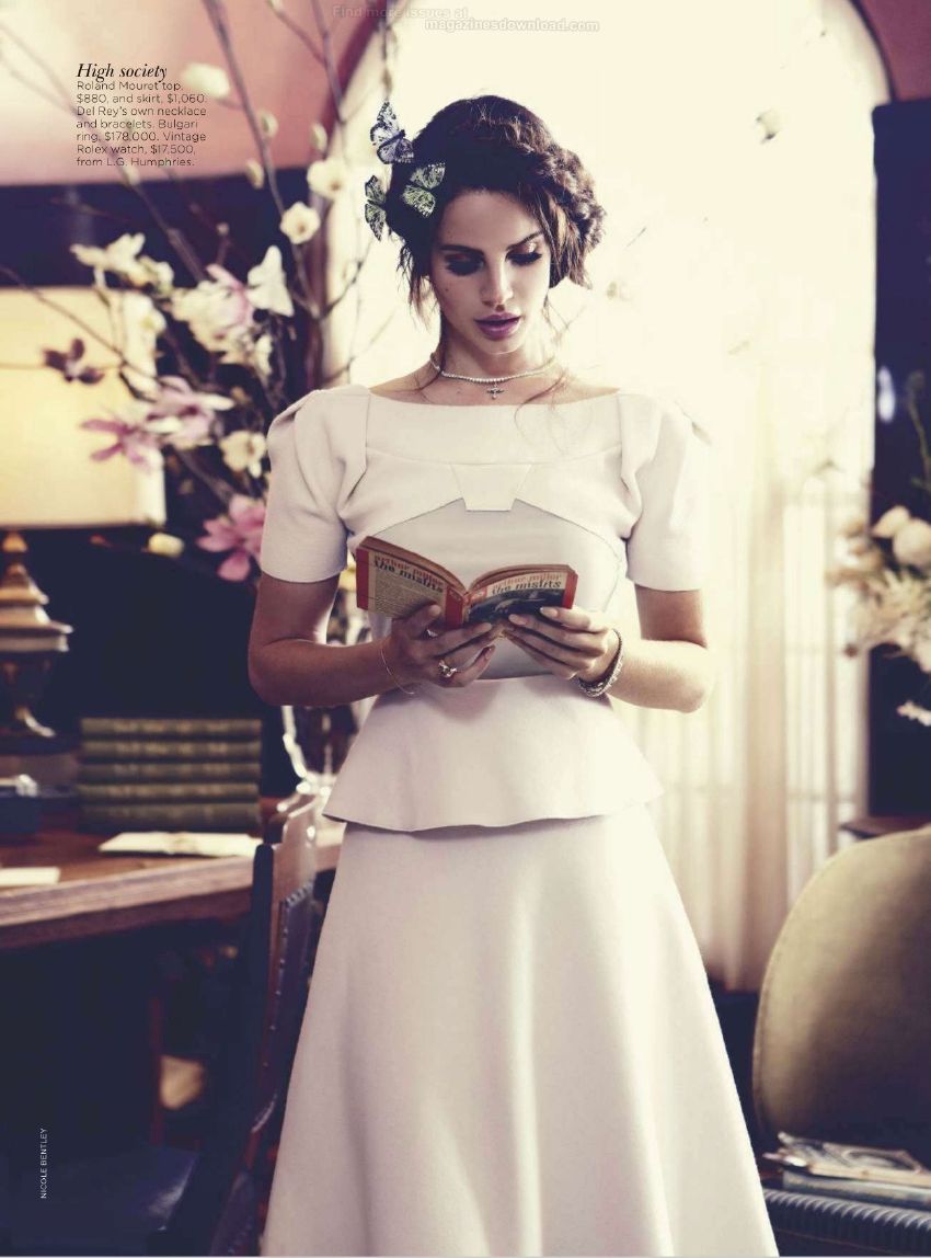 Lana Del Rey - Vogue Australia Oct 2012