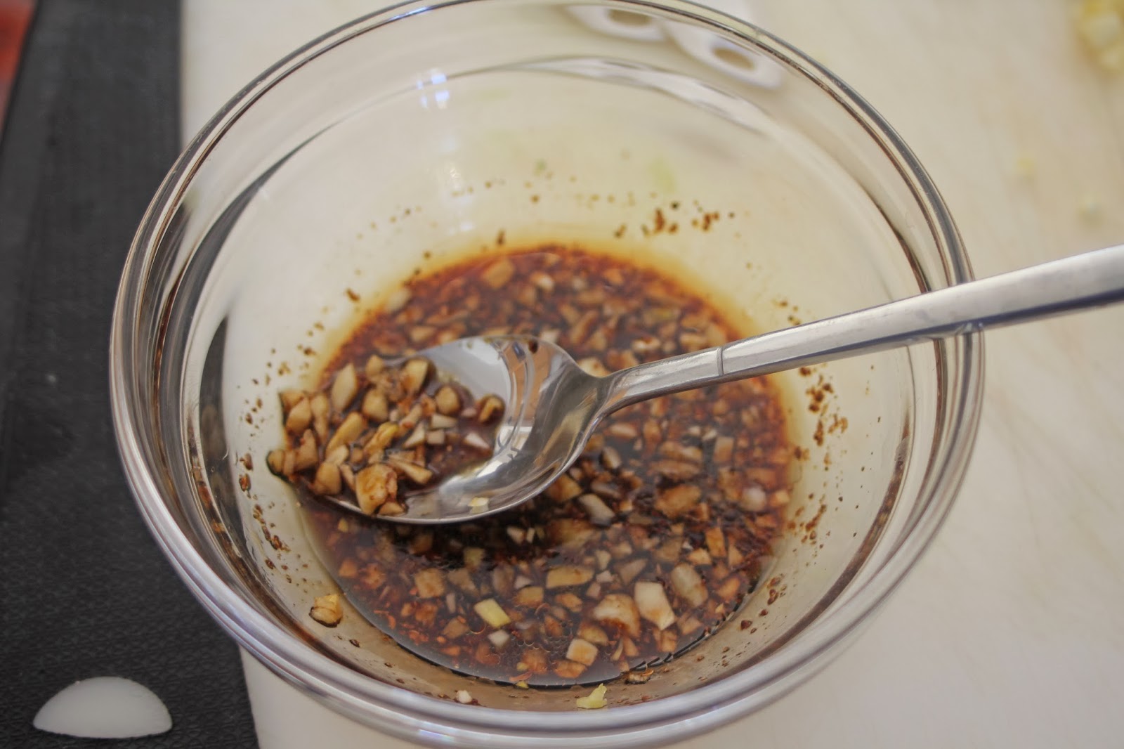 The Grub Files Cooking with Camissonia Cucumber Salad in Garlic