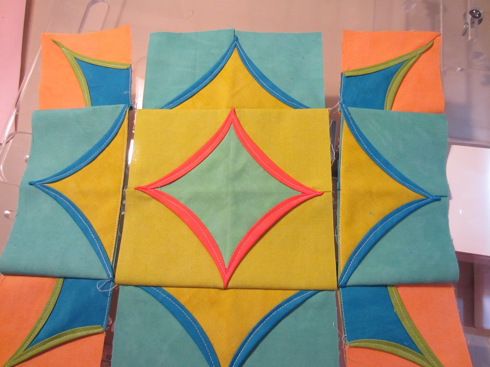 Color Me Quilty The Rose Window Block Tutorial