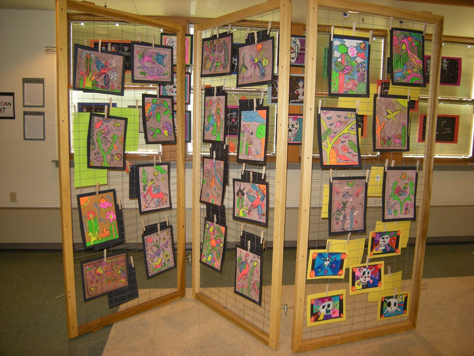WHAT'S HAPPENING IN THE ART ROOM??: ART ALIVE 2012  Art display kids,  Childrens art display, Art display panels