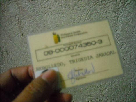 Philhealth Id Card