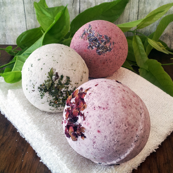 Handmade Soap Gossip New Botanical Bath Bombs