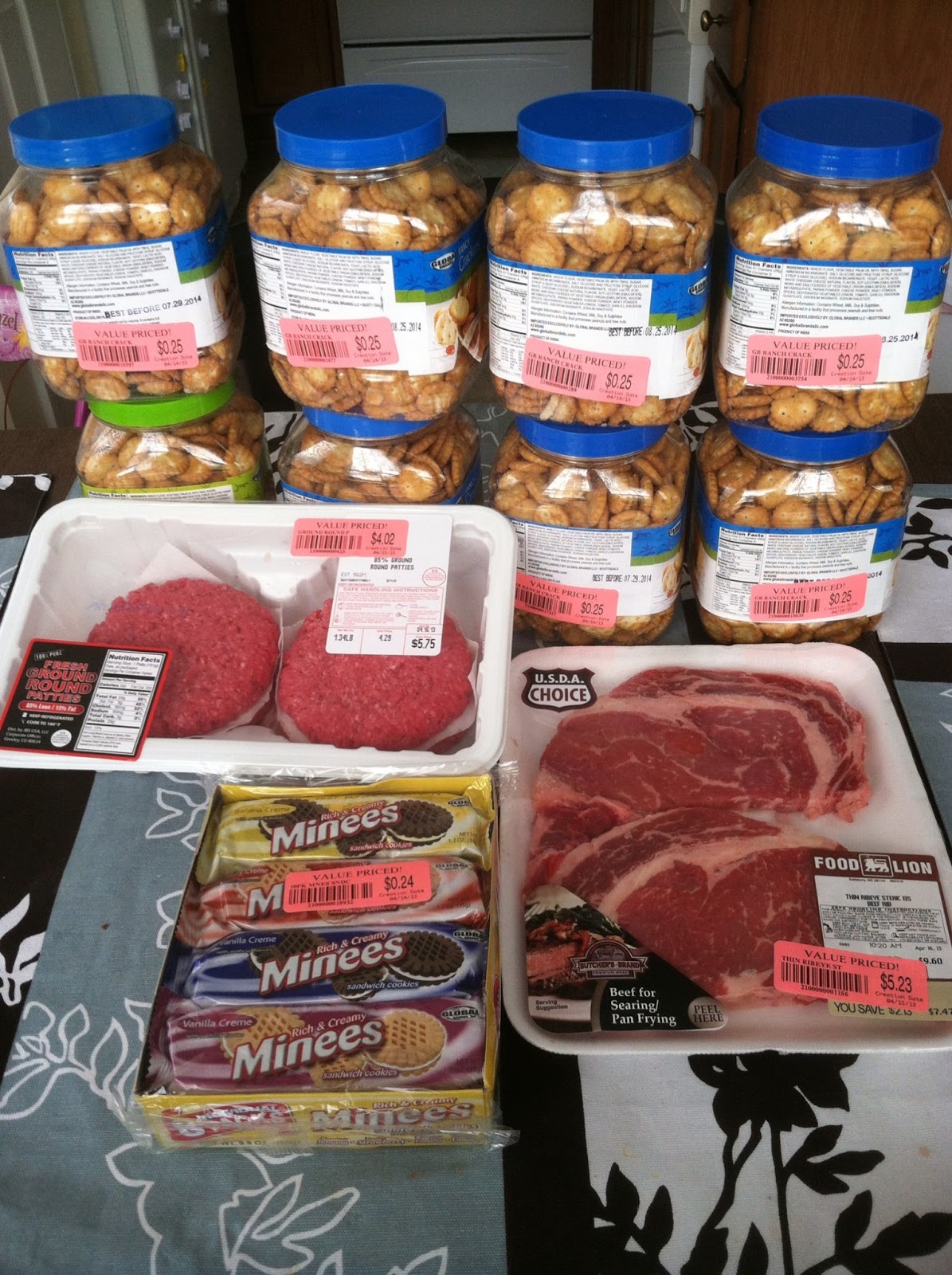 Being Frugal 101 Food Lion markdown!