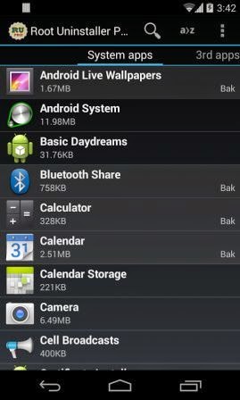 Screenshot Root Uninstaller Pro Root Uninstaller Pro Apk