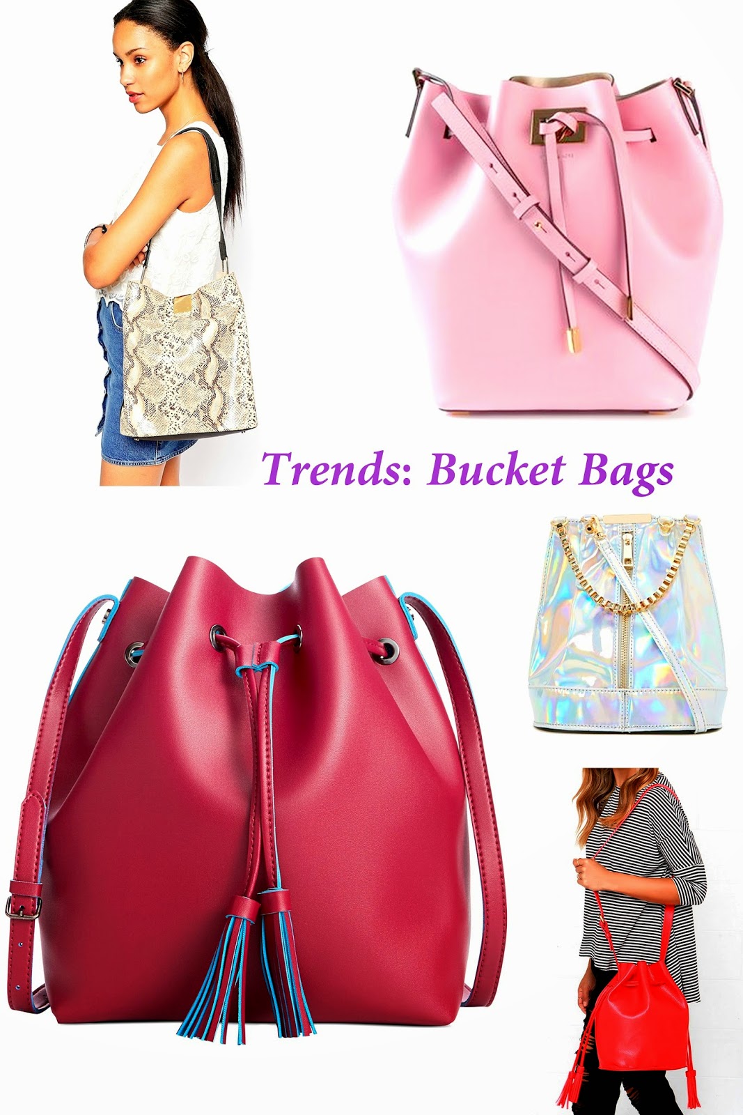 GlitterBuzzStyle Fashion Trends Bucket Bags "IT" List