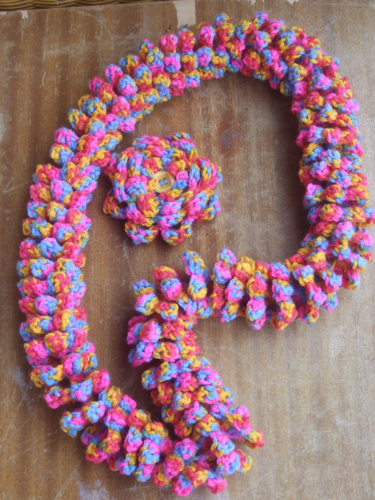 Made By Joanne: How To Crochet A Lei..
