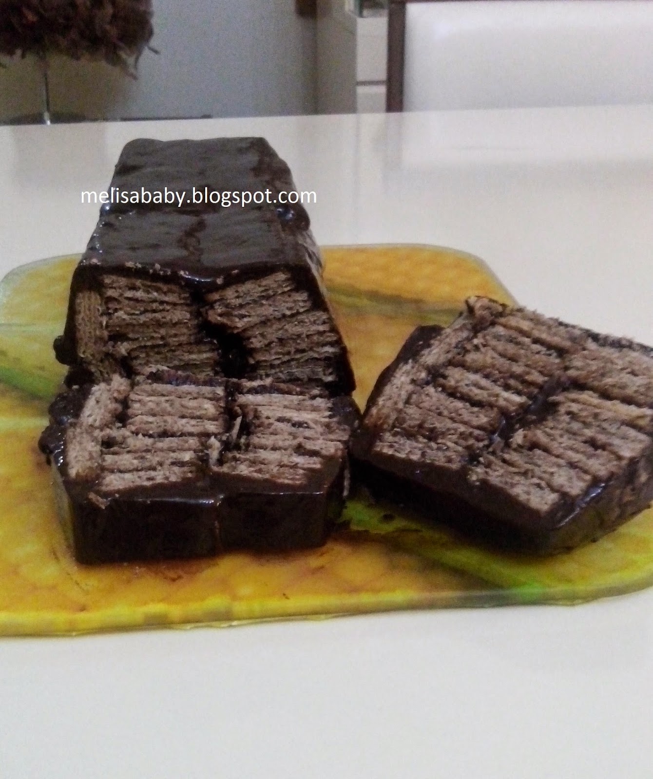 melisababy blogspot com evde cikolatali gofret yapimi