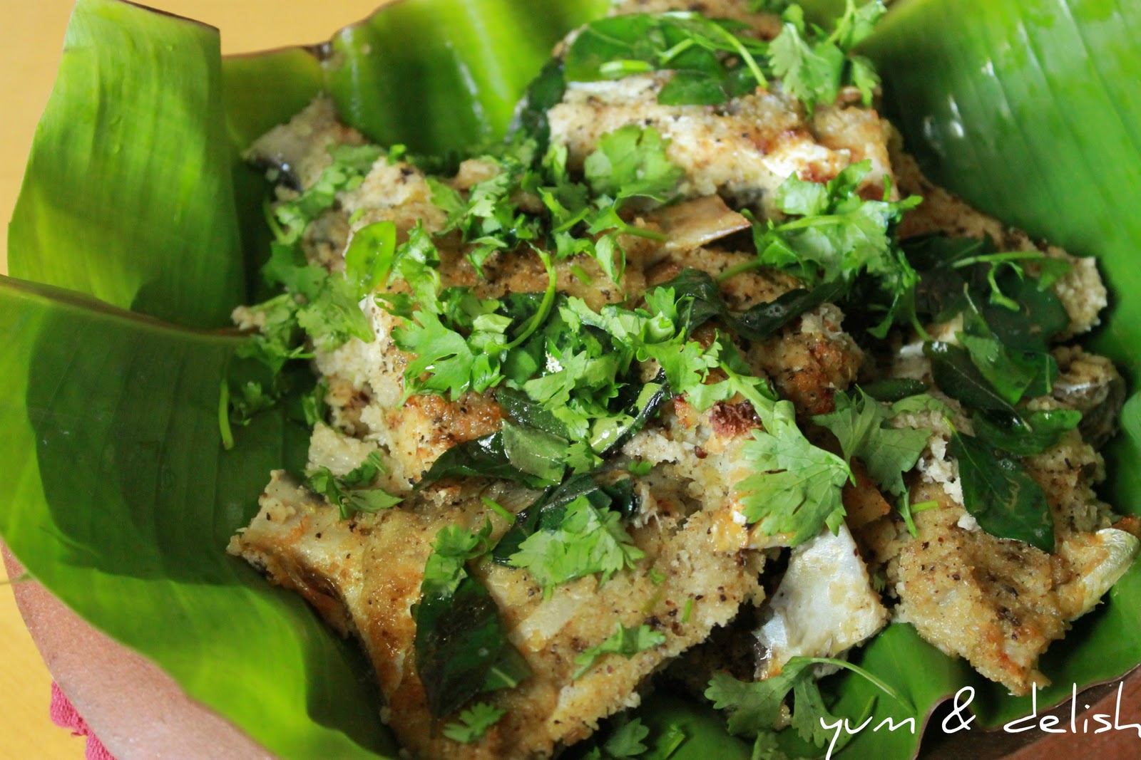 Yum & Delish Kerala Style Baked Fish