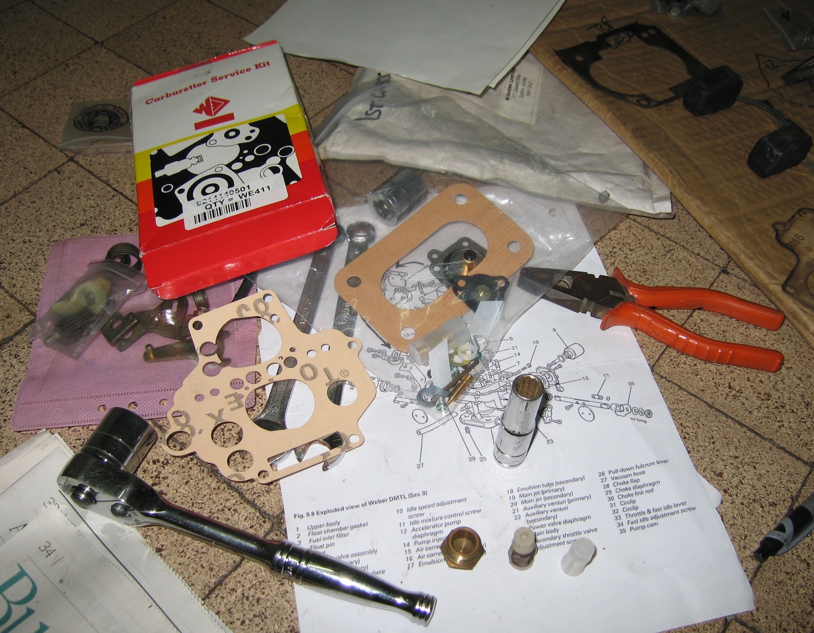 Beemer Lab M10 Engine er Carb. Rebuild [Twin DMTL]