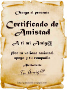 CERTIFICADO DE AMISTAD. Etiquetas: AGRADECIMIENTO · 0 comentarios (certificado de amistad)