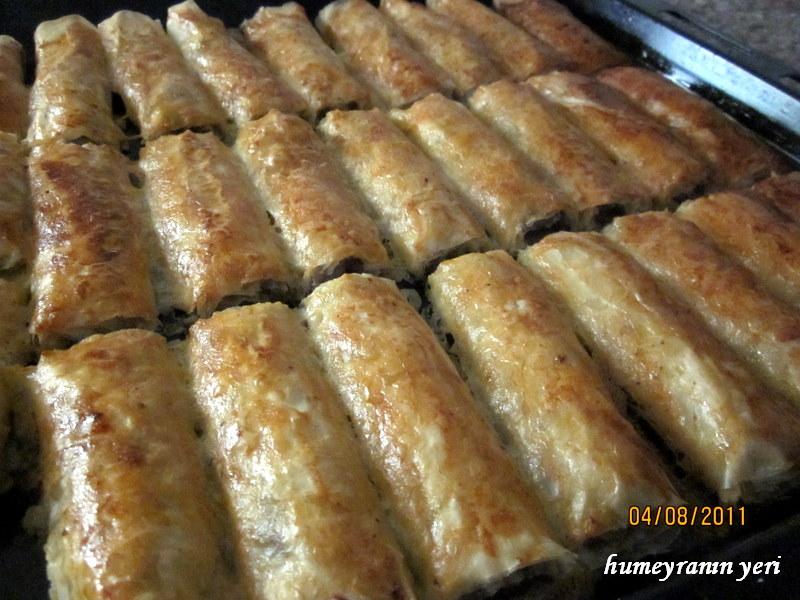 Humeyra�nin Yeri Hazır Baklavalık Yufkadan Çıtır Çıtır Kıymalı Börek
