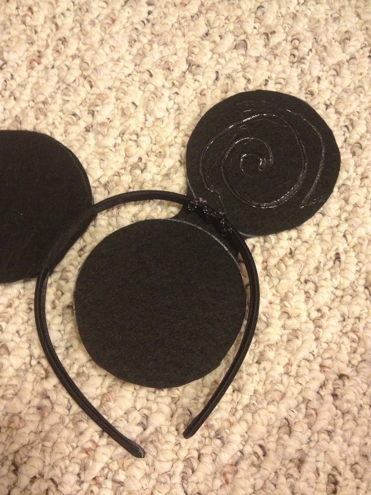 two points for honesty minnie mouse headband tutorial