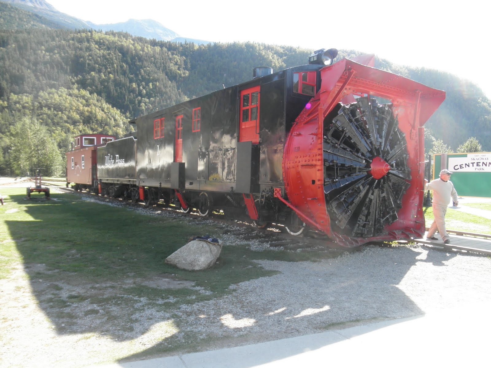 Train Snow Blower