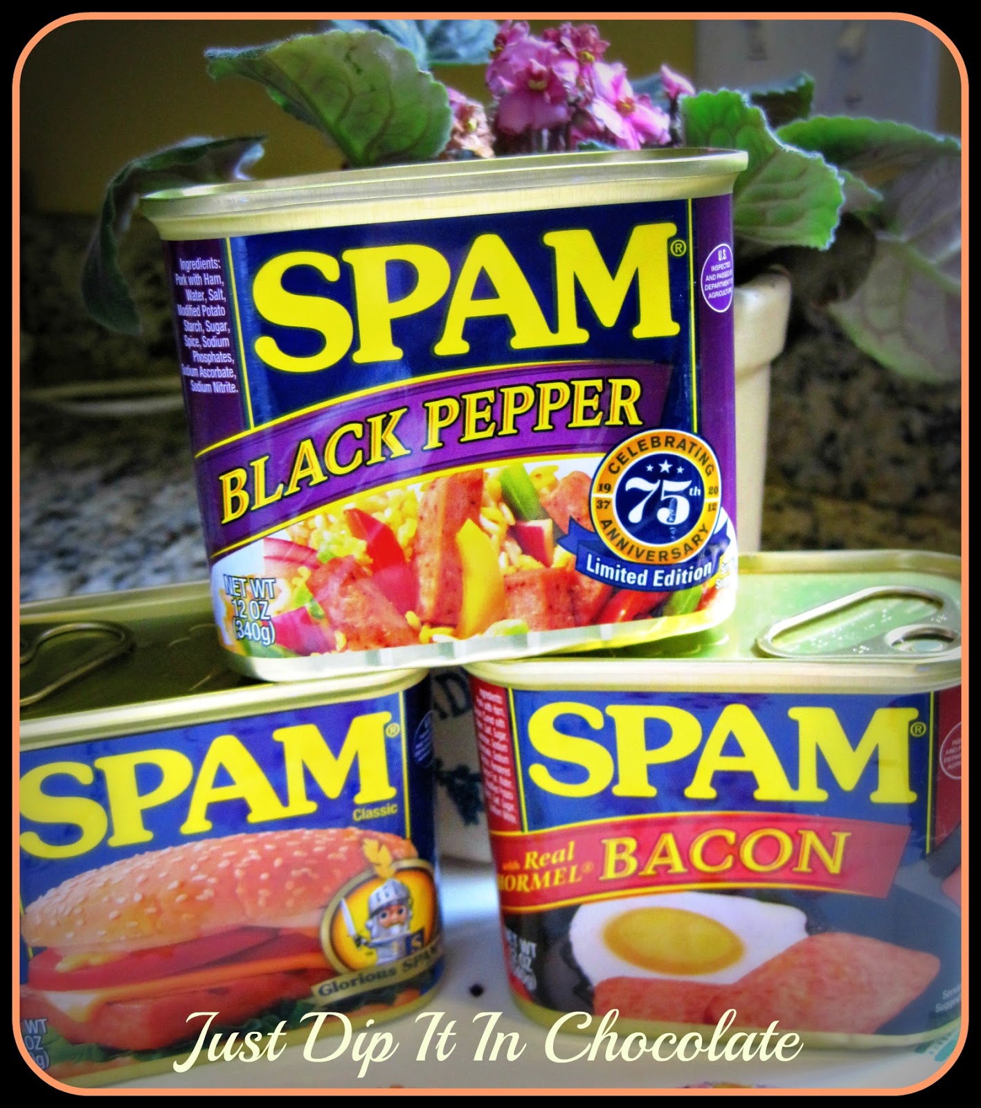 Just Dip It In Chocolate SPAM Loco Moco, Grandma's Recipe