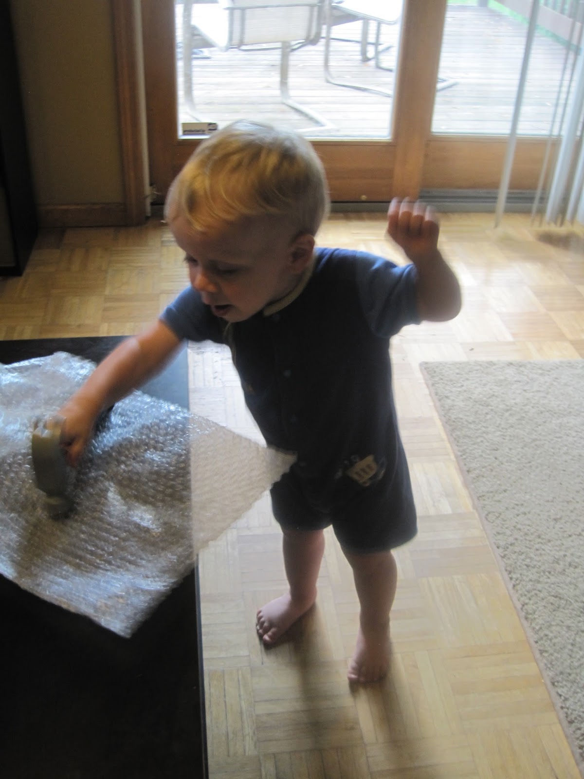 Creating Bright Minds Bubble Wrap Fun!