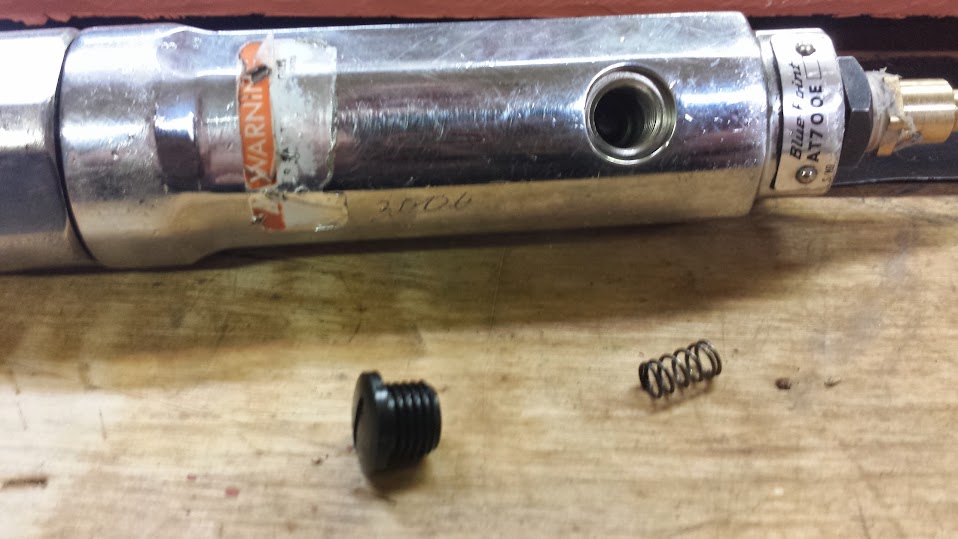 Dave's Blog 20+ year old Blue Point air ratchet repair.