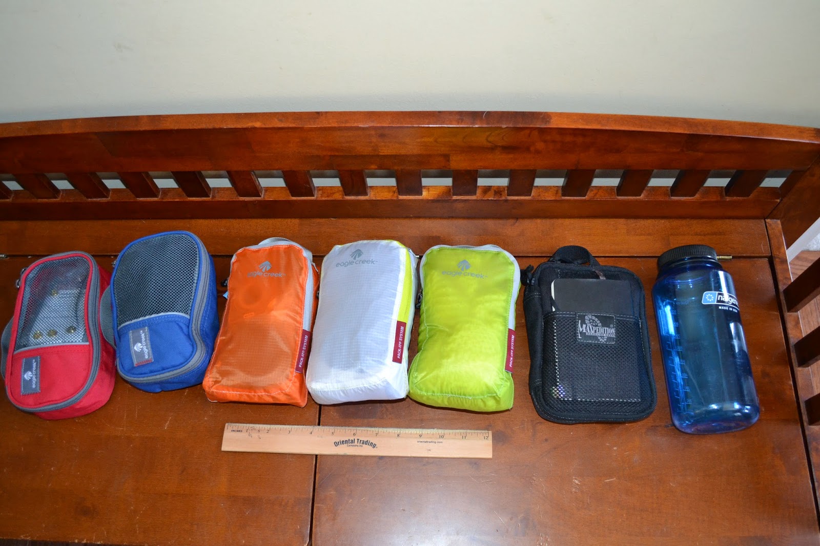 Gear Nerd 007 Eagle Creek Packing Cubes (quarter and full, including