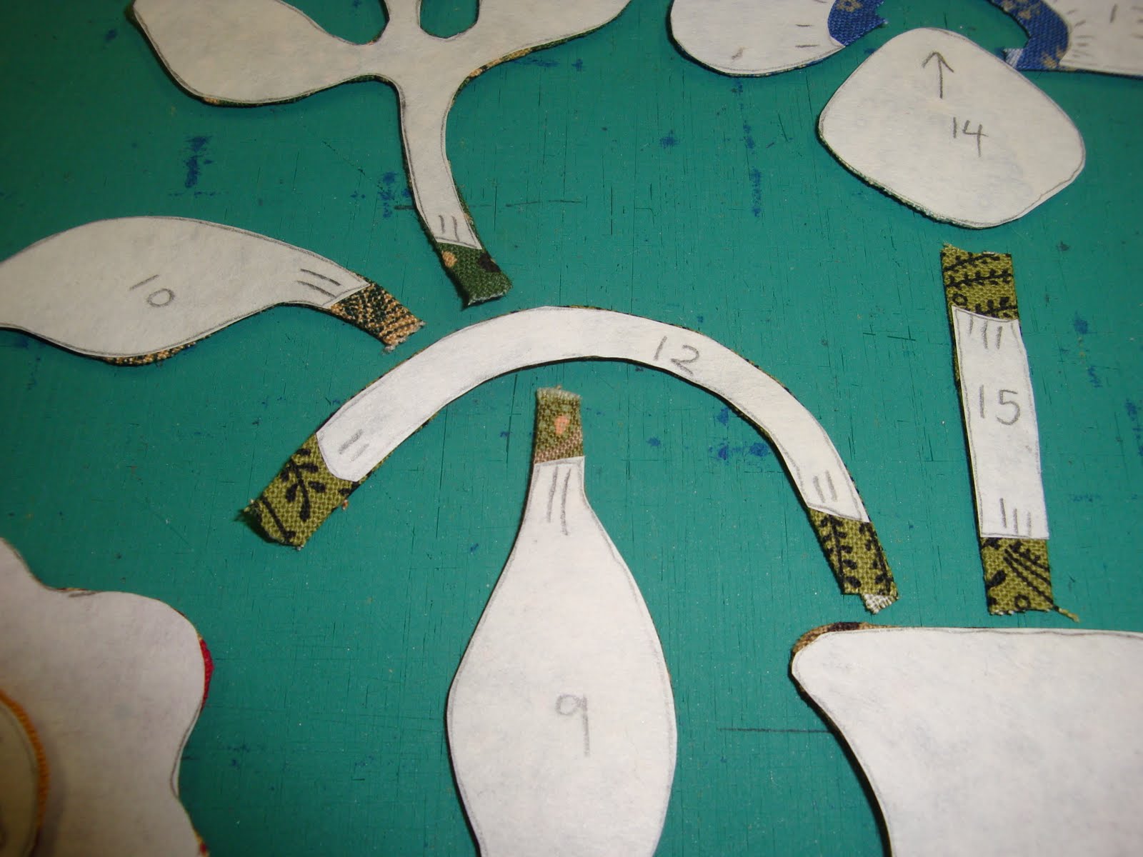 FABRIC THERAPY Glue stick applique, the tutorial PART TWO...