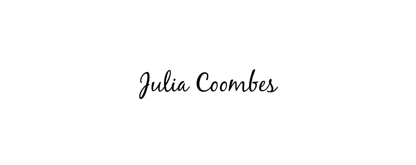 Julia Coombes