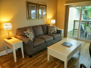 Harbor 26 - Romantic Waterfront Condo - Just 2 Miles from St. Francis Inn 1 H26+092013+new+sofa St. Francis Inn St. Augustine Bed and Breakfast
