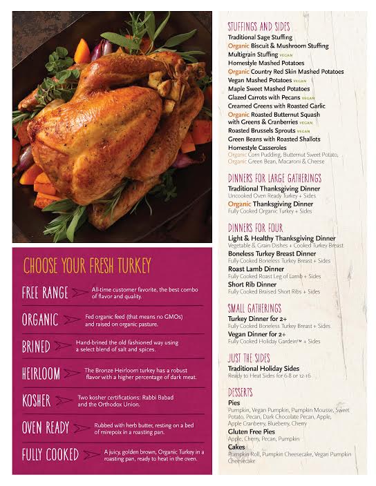 mycandishoppe xoxomcs the non traditional holiday dinner whole foods holiday menu