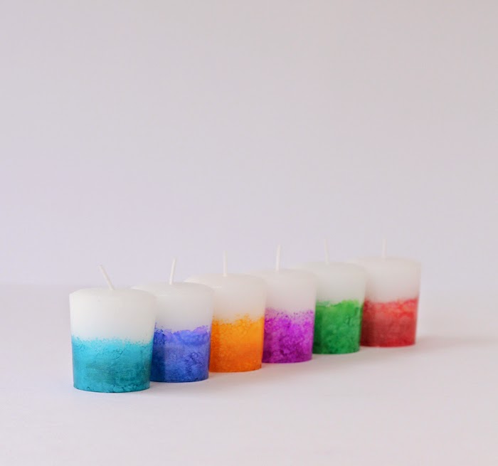 Alcohol Ink Dyed Candles Tutorial Poppytalk