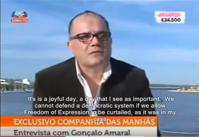 An Emotional Gonçalo Amaral Explains The Suffering Of His Family