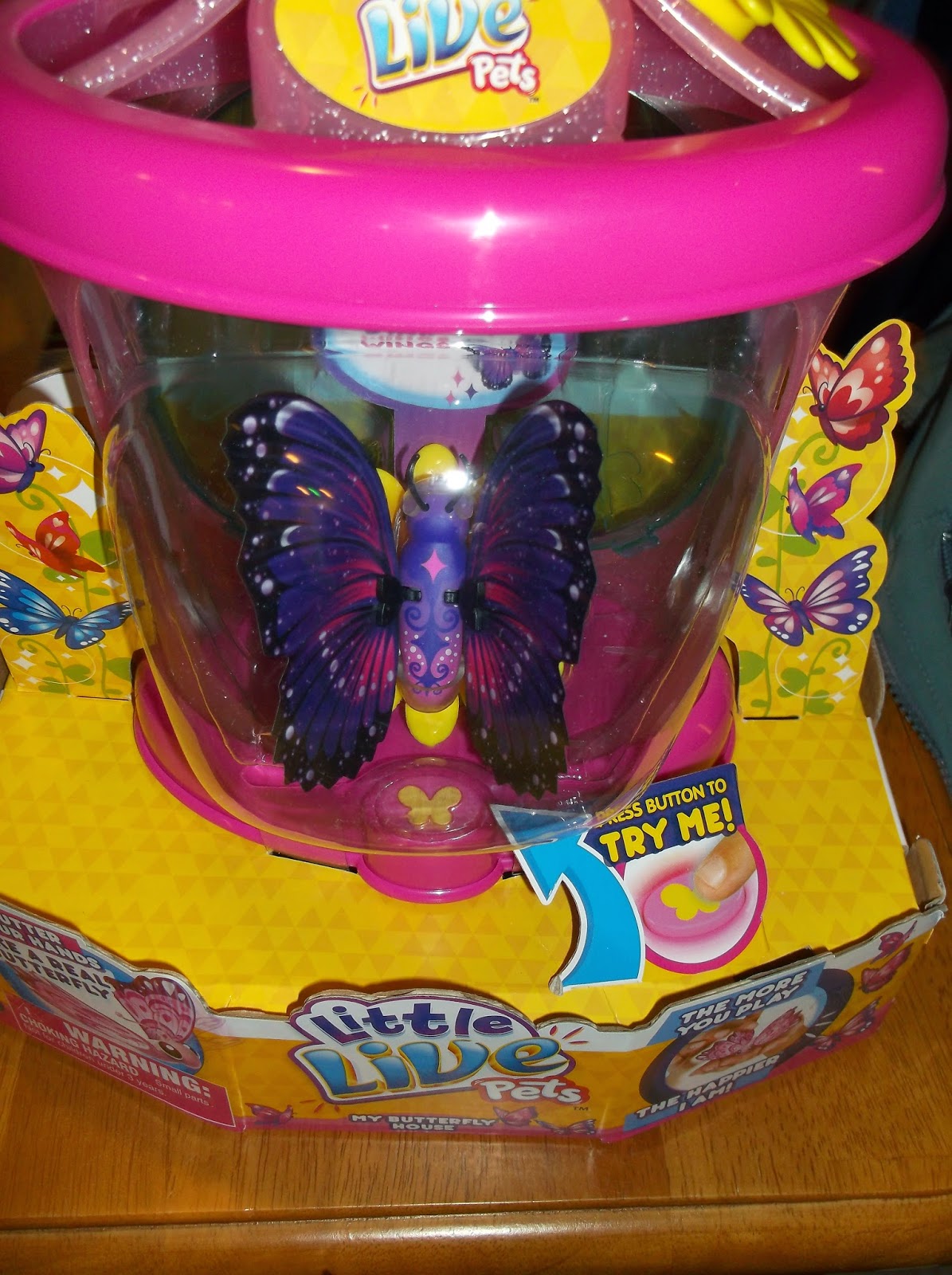 little live pets butterfly house