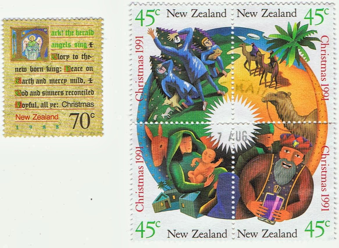 Postcards and Letters: Collecting Christmas stamps