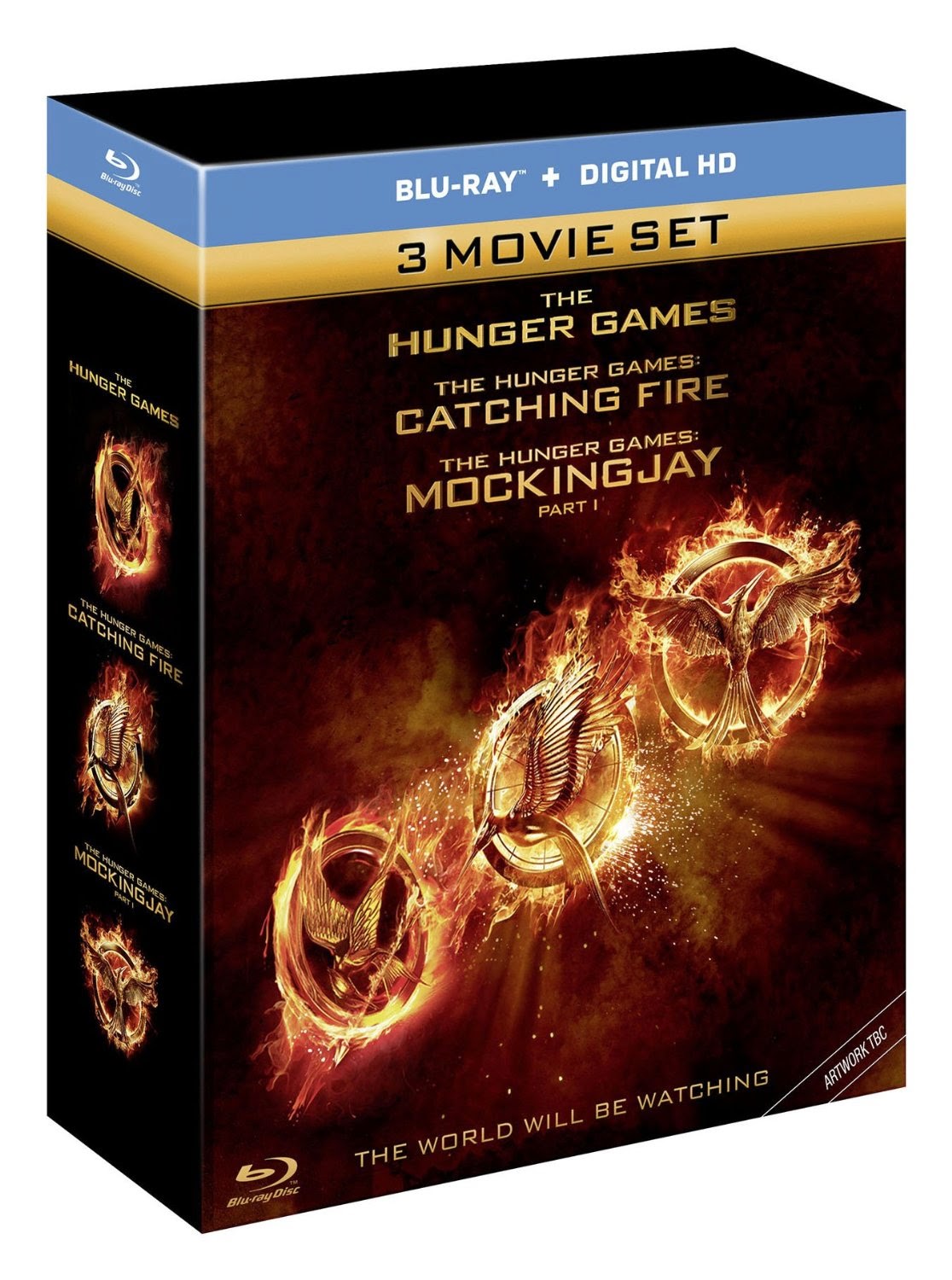 Los DVD y BluRay de "The Hunger Games Mockingjay Part 1" ya están