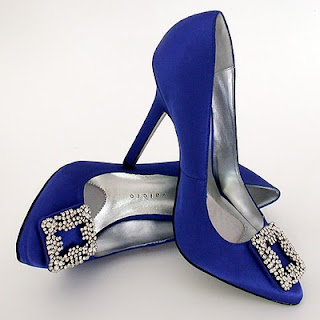Something Blue Wedding Shoes